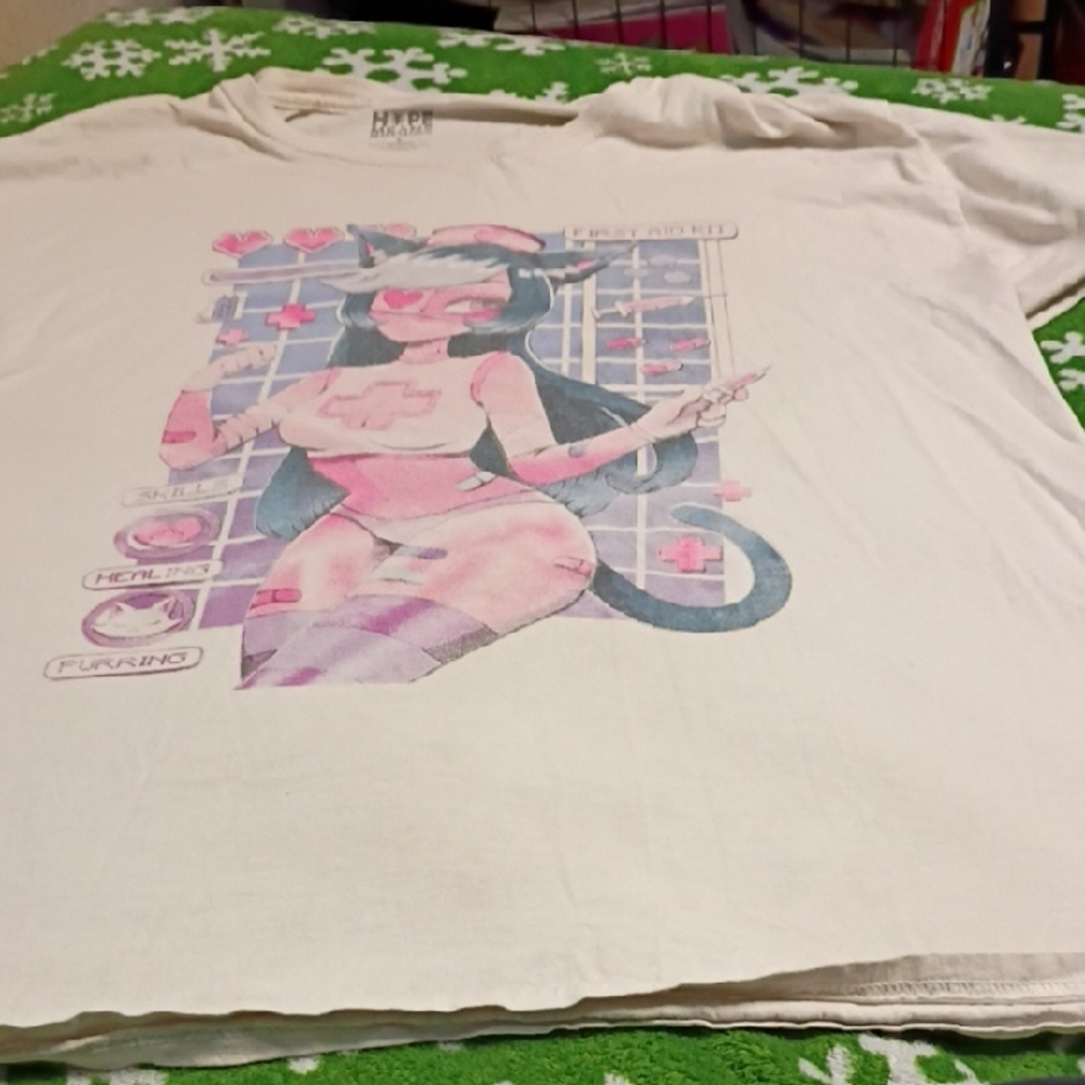 Cream Graphic Tee